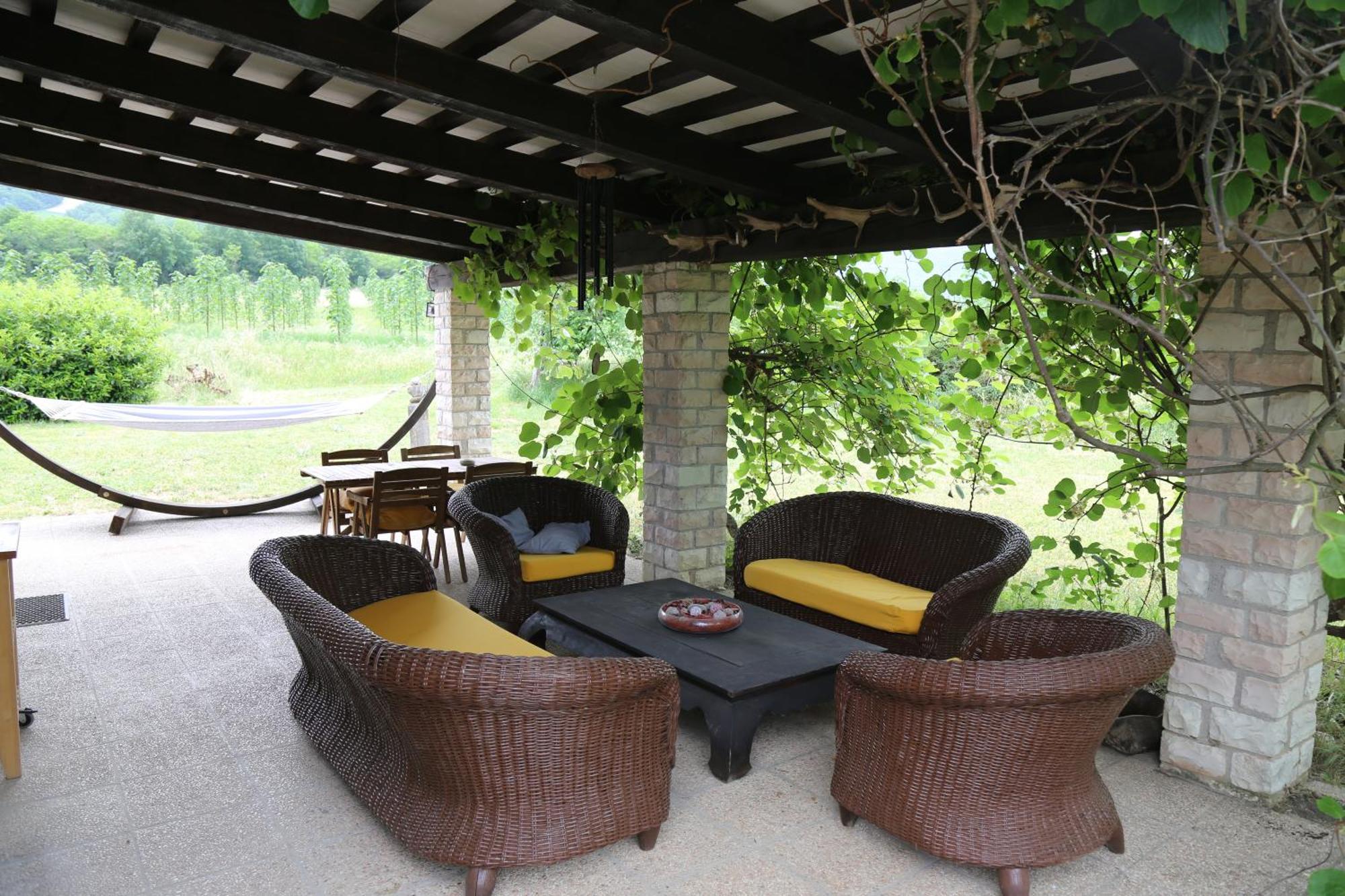 Vila Casa La Gorga Cagli Exteriér fotografie